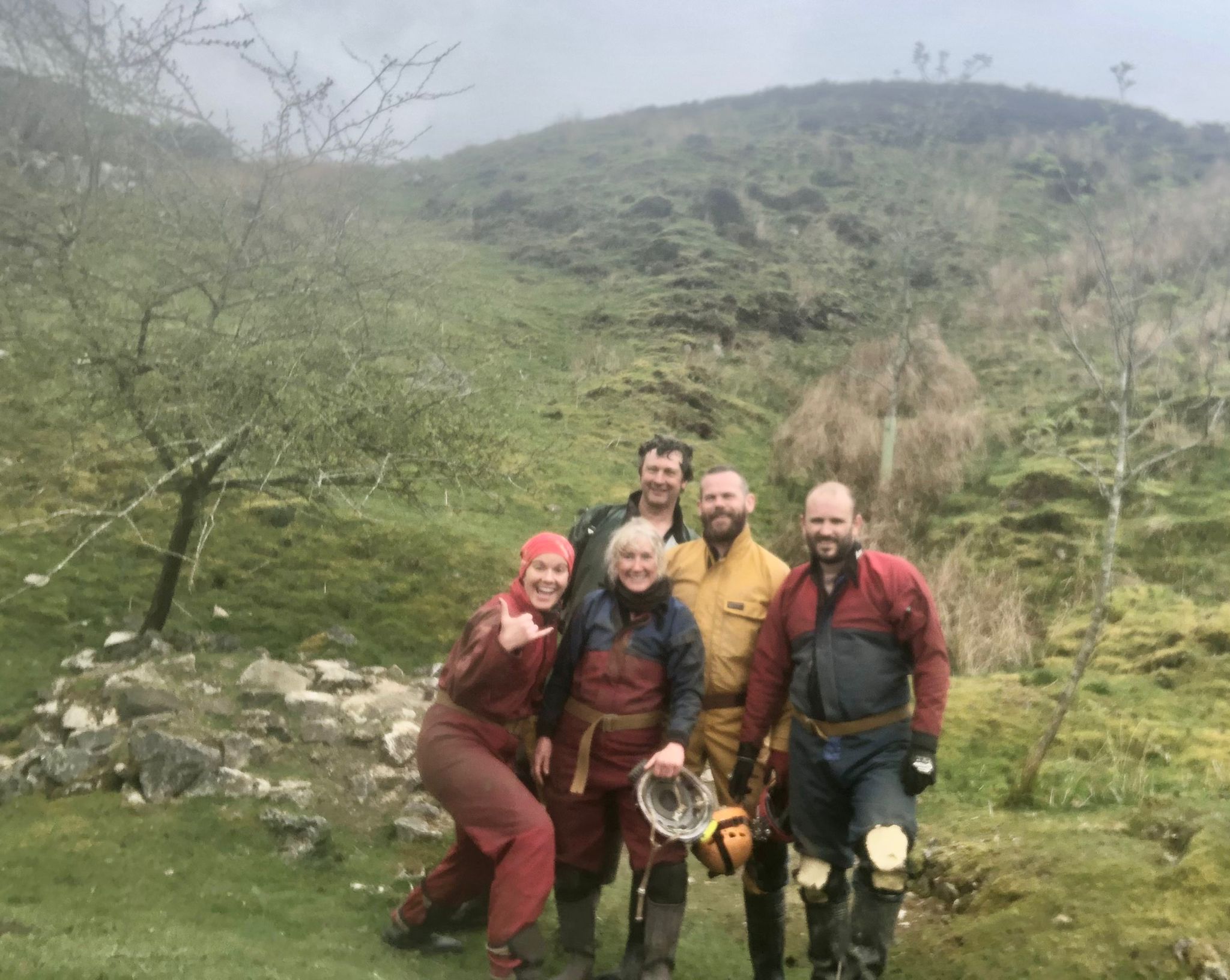 The group at the end of the trip